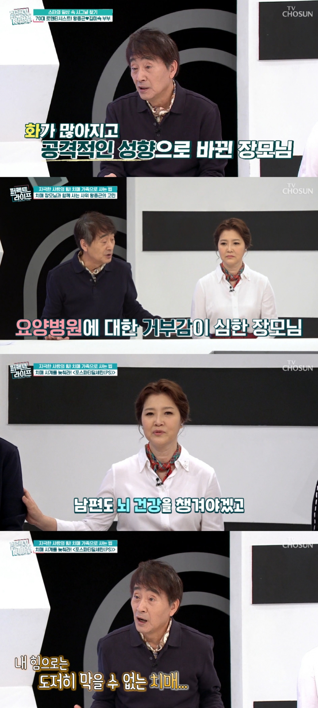 왕종근 김미숙 / 사진=TV CHOSUN 퍼펙트라이프