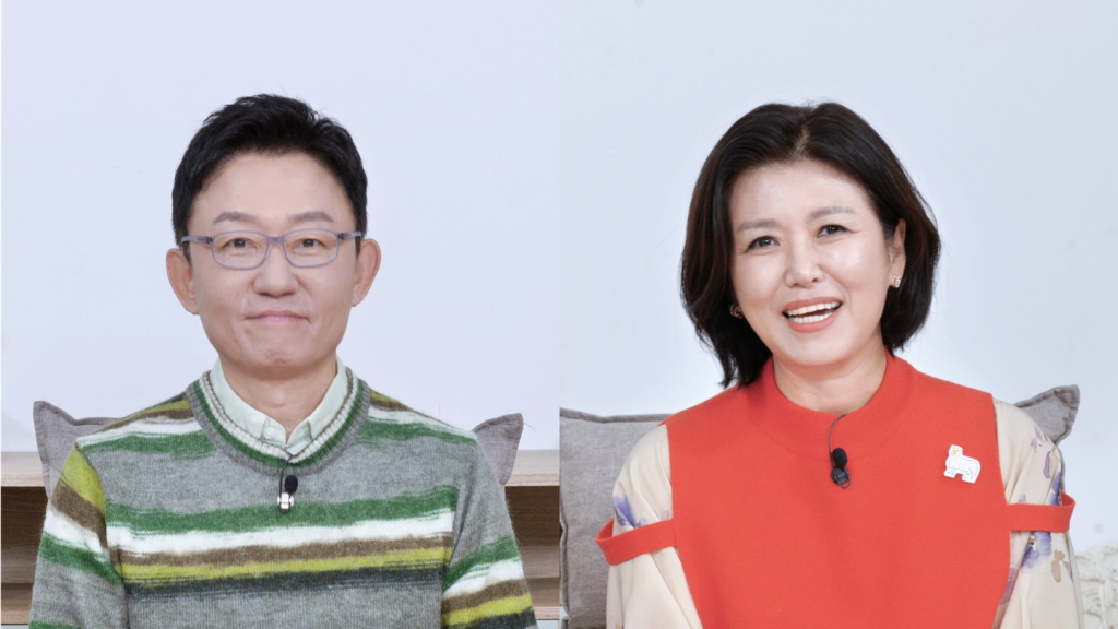 아나운서 부부 손범수, 진양혜 /사진제공=KBS '옥탑방의 문제아들'
