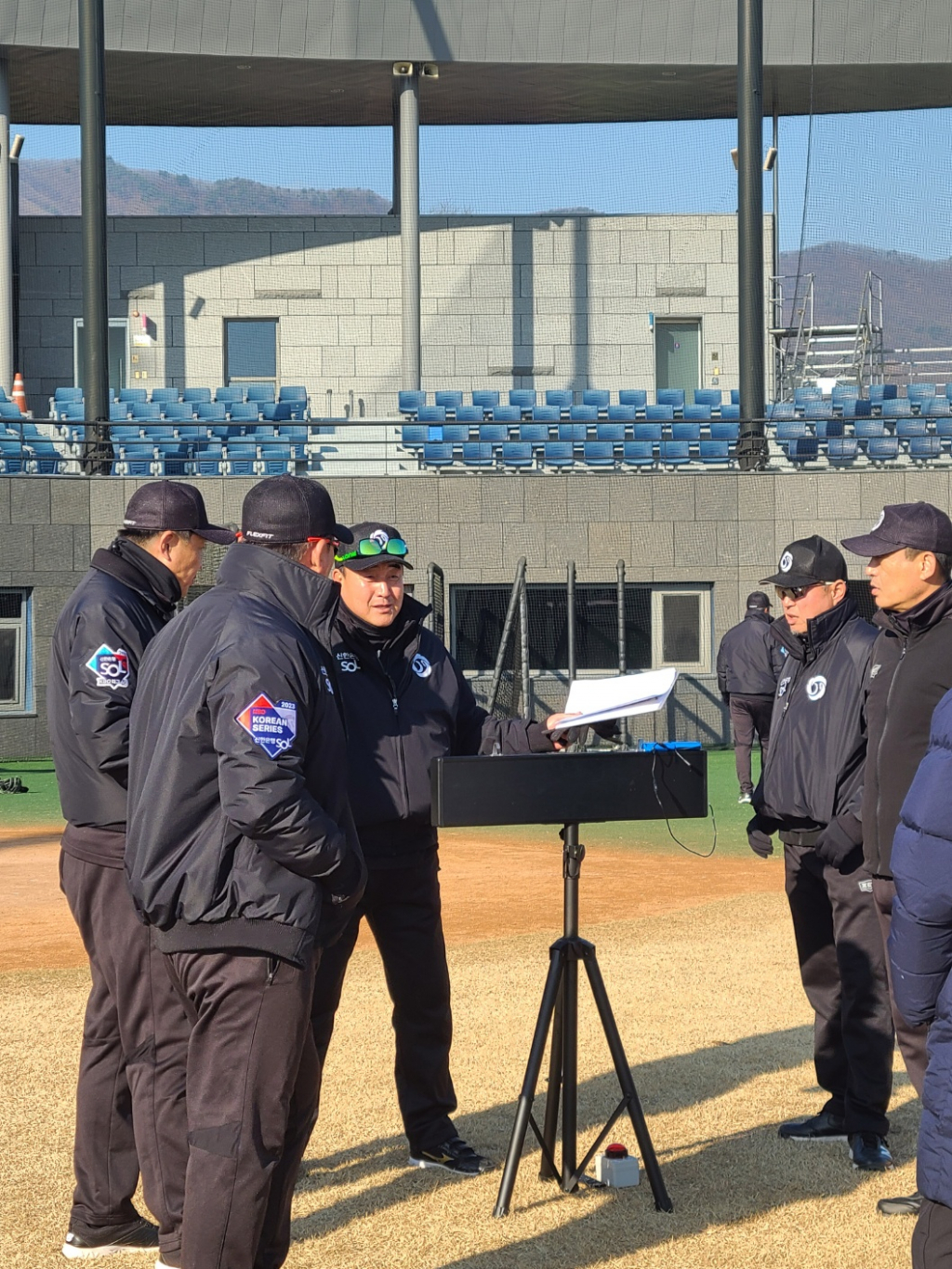 KBO 심판위원회 1차 동계훈련 사진. /사진=KBO