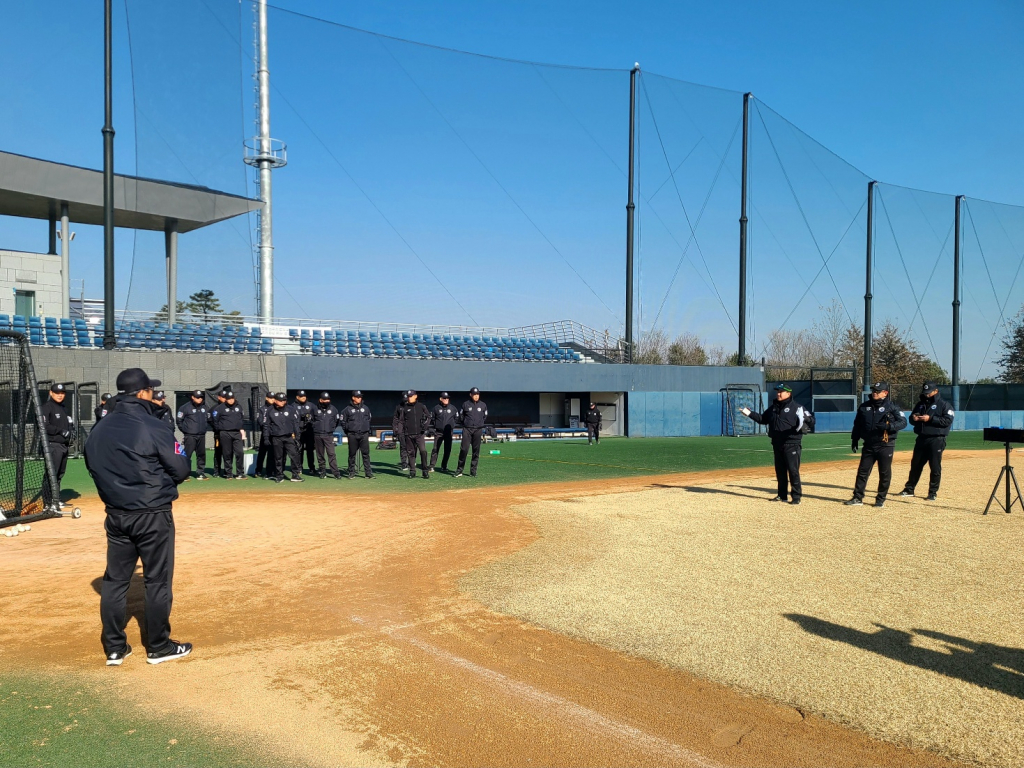 KBO 심판위원회 1차 동계훈련 사진. /사진=KBO