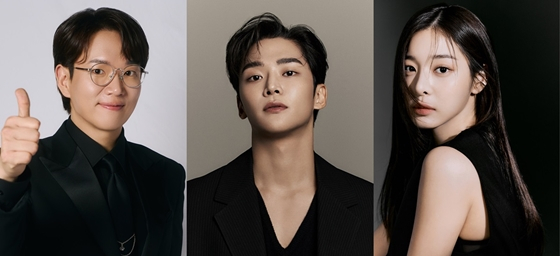 장성규, 로운, 설인아가 '2023 KBS 연기대상' MC를 맡았다./사진=각 소속사