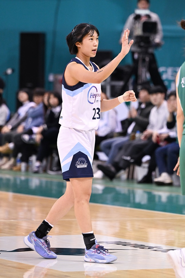 신한은행 이다연. /사진=WKBL