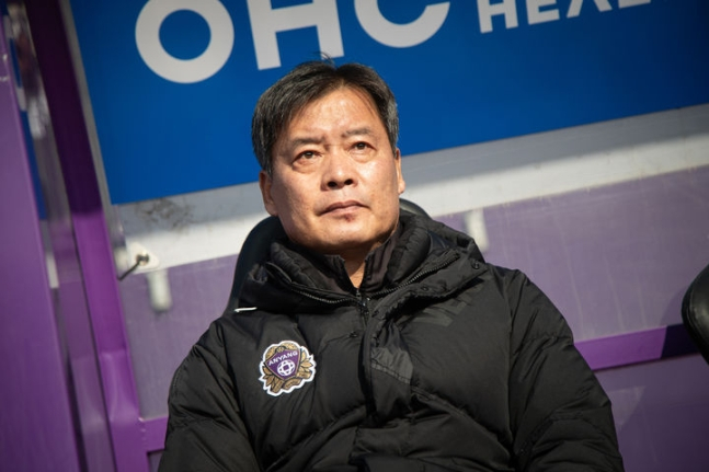 이우형 감독. /사진=FC안양 제공