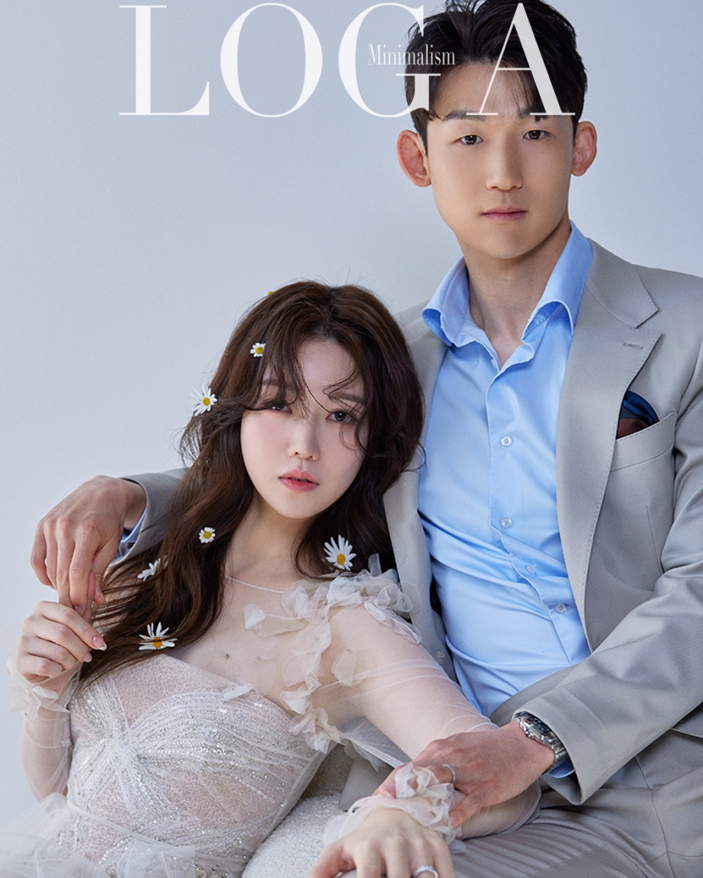 이승모(오른쪽) 웨딩 사진. /사진=FC서울 제공