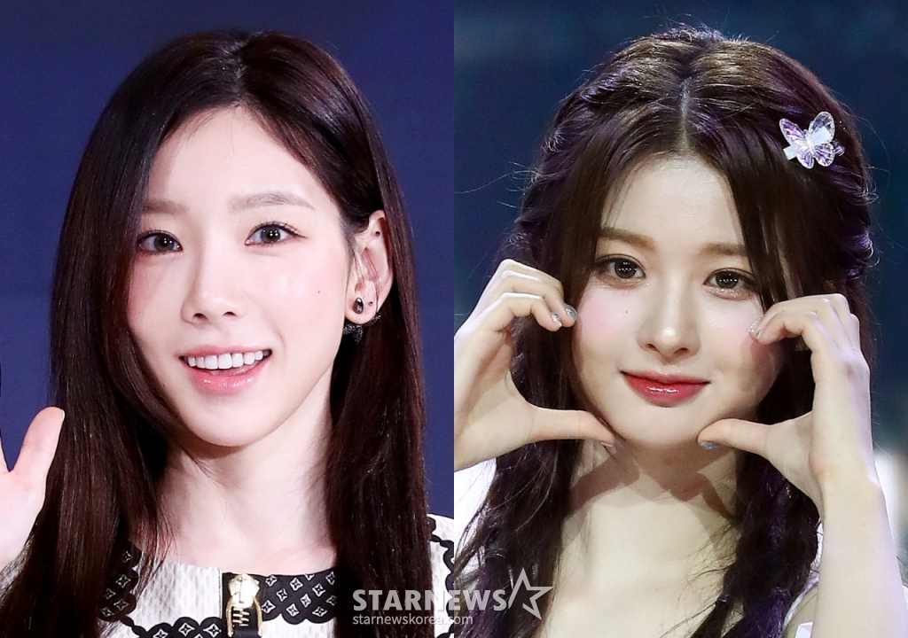 소녀시대 태연, 엔믹스 설윤 /사진=스타뉴스