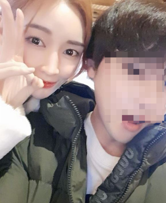 티아라 아름(왼쪽), 그의 남자친구 /사진=아름 SNS