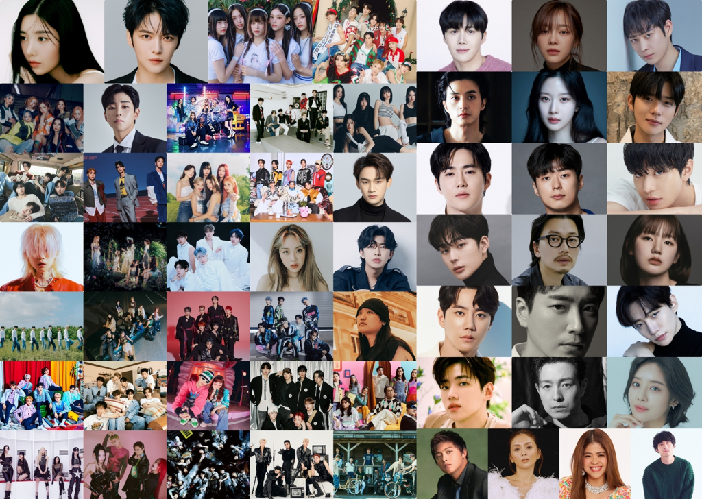 '2023 AAA' 참석자 /사진=각 소속사