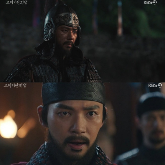 KBS 2TV 대하드라마 '고려 거란 전쟁'에서 양규 역을 맡은 지승현./사진=KBS 2TV '고려 거란 전쟁' 방송 화면 캡처