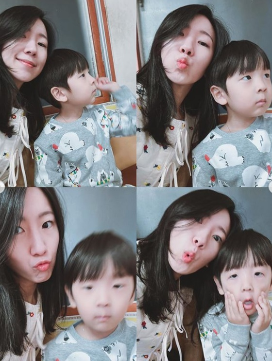 서수연과 아들 담호 /사진=서수연