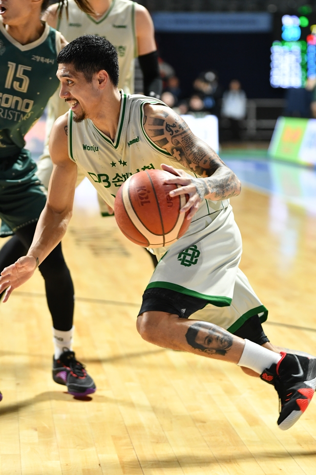 이선 알바노. /사진=KBL 제공