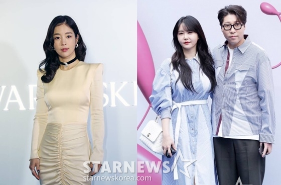 기은세(왼쪽), 이혼한 윰댕과 대도서관/사진=스타뉴스