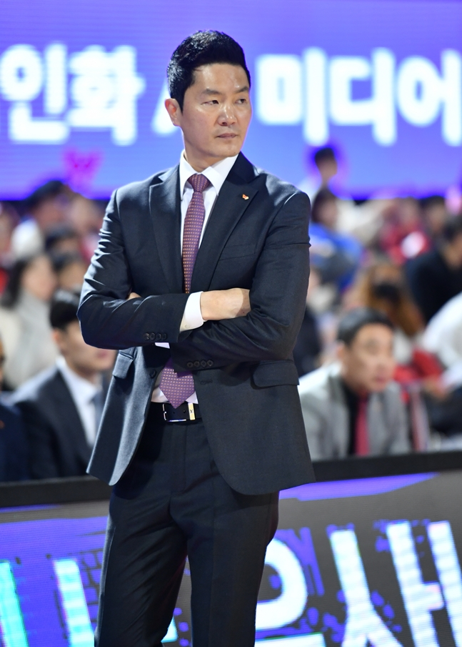 전희철 서울SK 감독. /사진=KBL