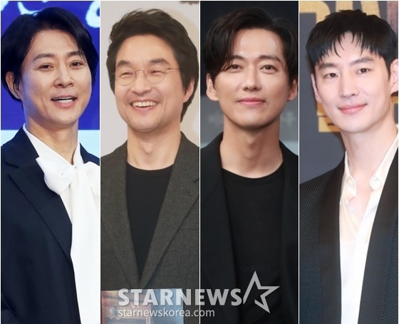 최수종(왼쪽부터), 한석규, 남궁민, 이제훈 /사진=스타뉴스