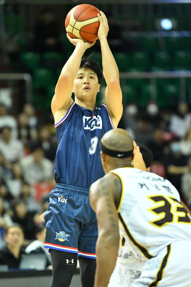 부산 KCC 허웅. /사진=KBL 제공
