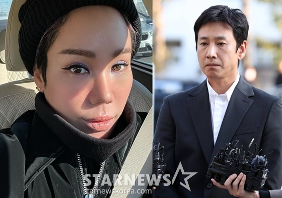 김송(왼쪽), 고 이선균/사진=김송, 스타뉴스