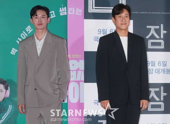 이지훈(왼쪽), 고 이선균/사진=스타뉴스