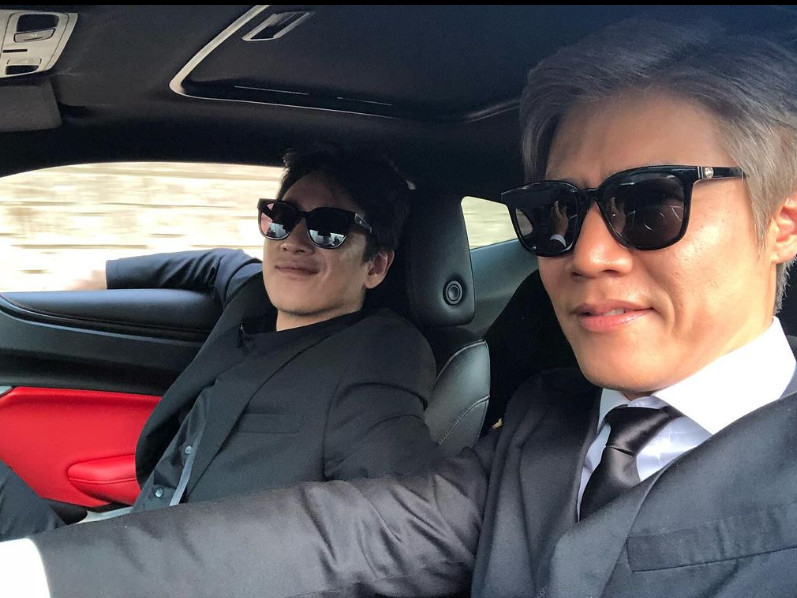 이선균, 박호산 /사진=박호산 인스타그램