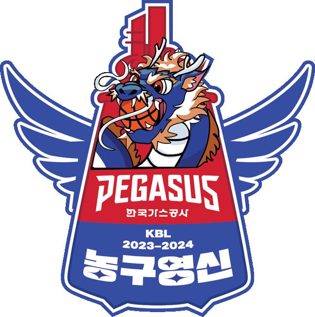 한국가스공사의 2023년 KBL 농구영신 경기 앰블럼. /사진=대구 한국가스공사 제공
