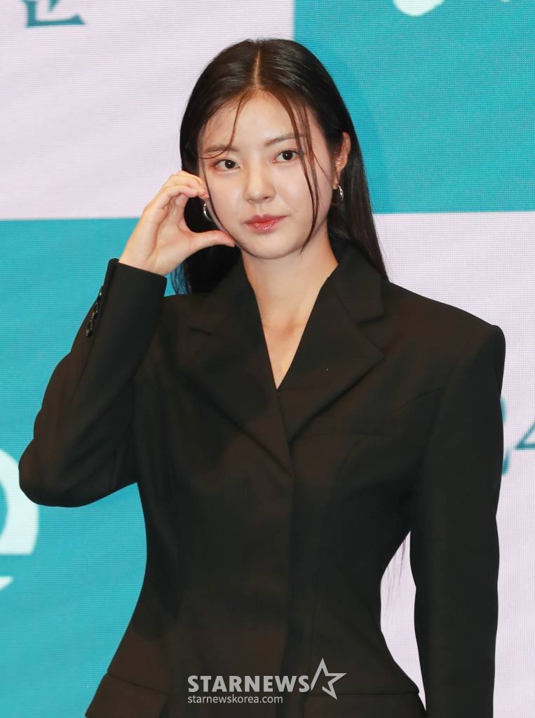 배우 홍예지가 28일 오후 서울 구로구 더 세인트에서 진행된 KBS 2TV 월화드라마 '환상연가' 제작발표회에 참석해 포즈를 취하고 있다. /2023.12.28 /사진=이동훈