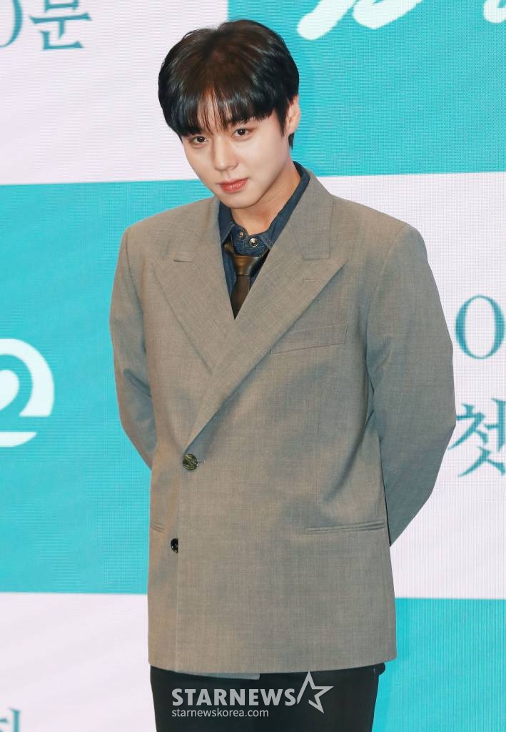 배우 박지훈이 28일 오후 서울 구로구 더 세인트에서 진행된 KBS 2TV 월화드라마 '환상연가' 제작발표회에 참석해 포즈를 취하고 있다. /2023.12.28 /사진=이동훈