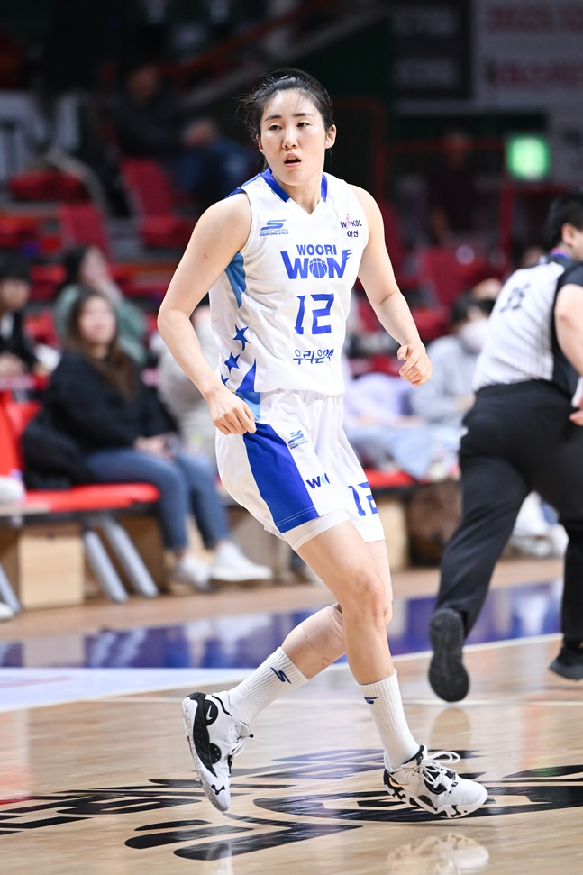 우리은행 노현지. /사진=WKBL
