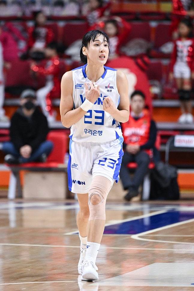 우리은행 김단비. /사진=WKBL