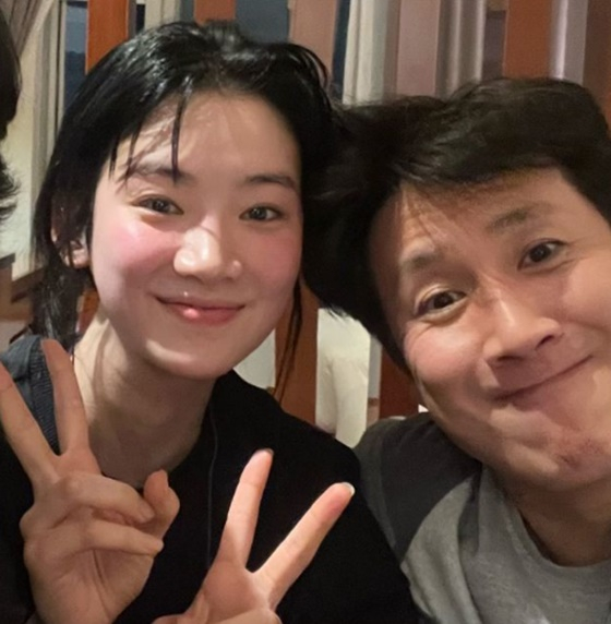 박주현, 고 이선균/사진=박주현