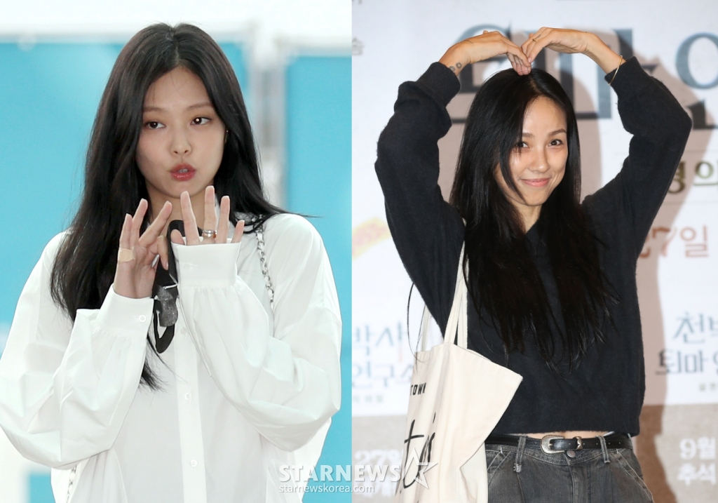 블랙핑크 제니, 이효리 /사진=스타뉴스
