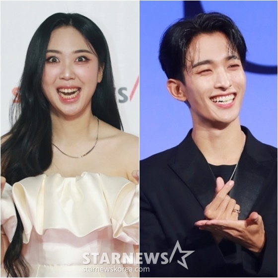 이영지(왼쪽)와 세븐틴 도겸 /사진=스타뉴스