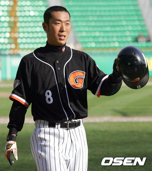 정수근의 롯데 시절.