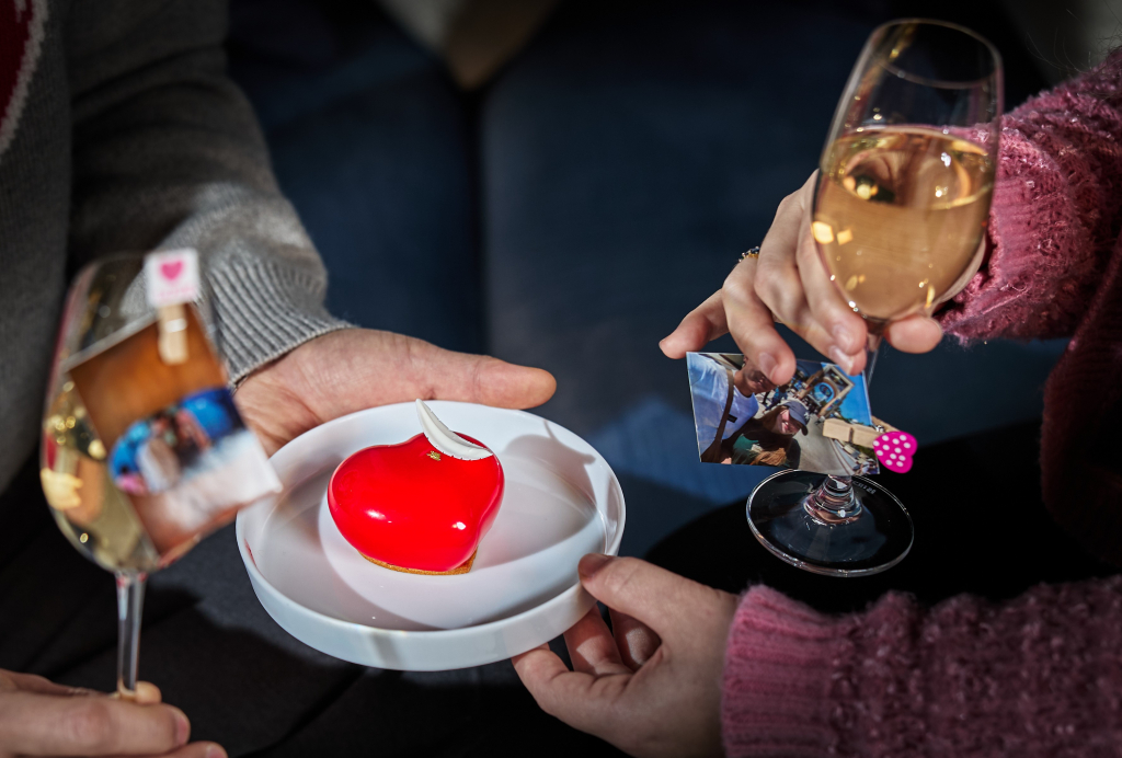 제주 드림타워 복합리조트, 라운지 38 발렌타인데이 케이크 세트
