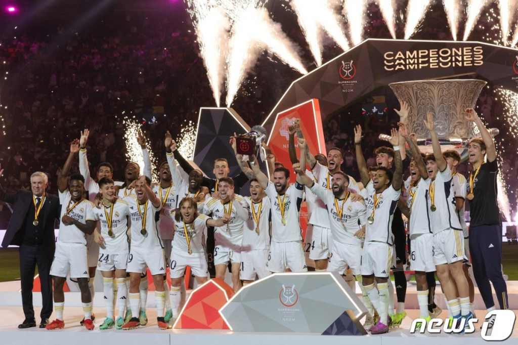 2022~2023시즌 세계에서 가장 큰 수익을 낸 축구 팀에 선정된 레알 마드리드. /AFP=뉴스1