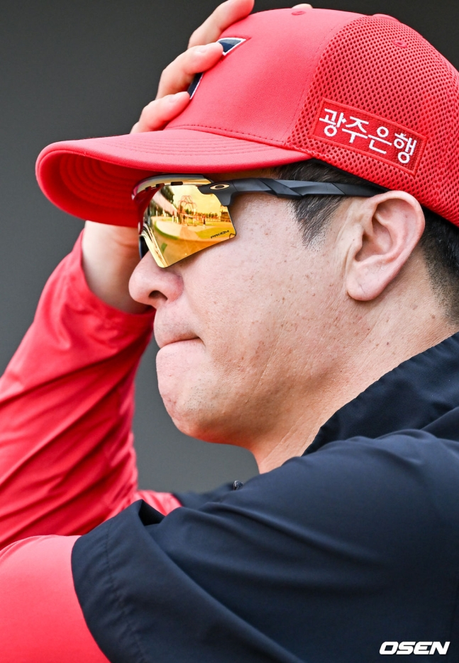김종국 KIA 감독.