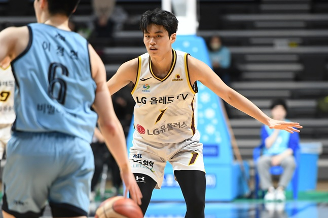창원 LG 유기상. /사진=KBL