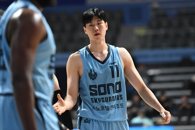 소노 김민욱. /사진=KBL