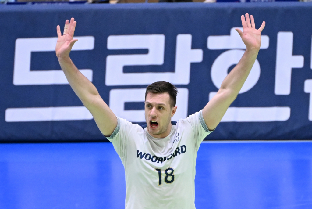 마테이. /사진제공=한국배구연맹(KOVO)