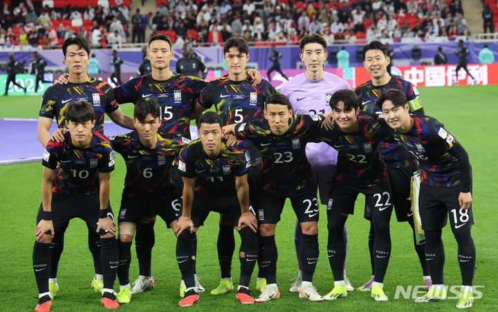 한국 축구대표팀. /사진=뉴시스