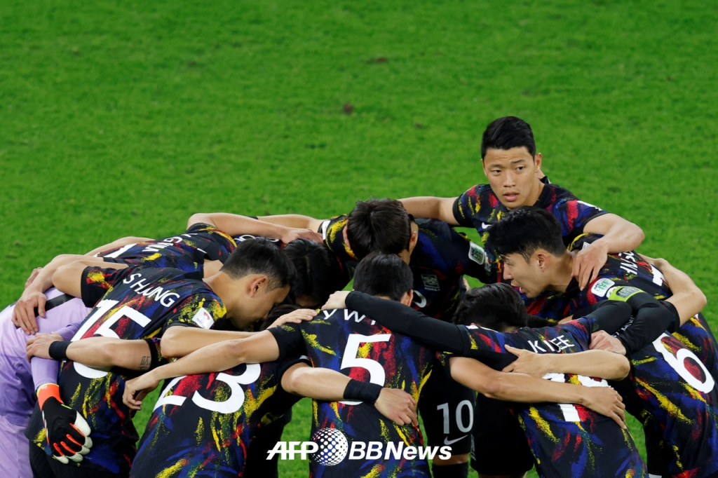 한국 축구 대표팀 선수들. /AFPBBNews=뉴스1