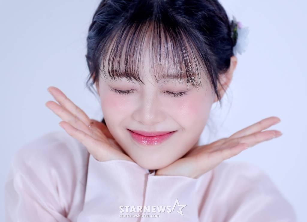 가수 츄 설 한복 인터뷰 /사진=김창현 기자 chmt@