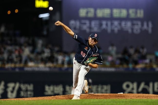정철원. /사진=두산 베어스