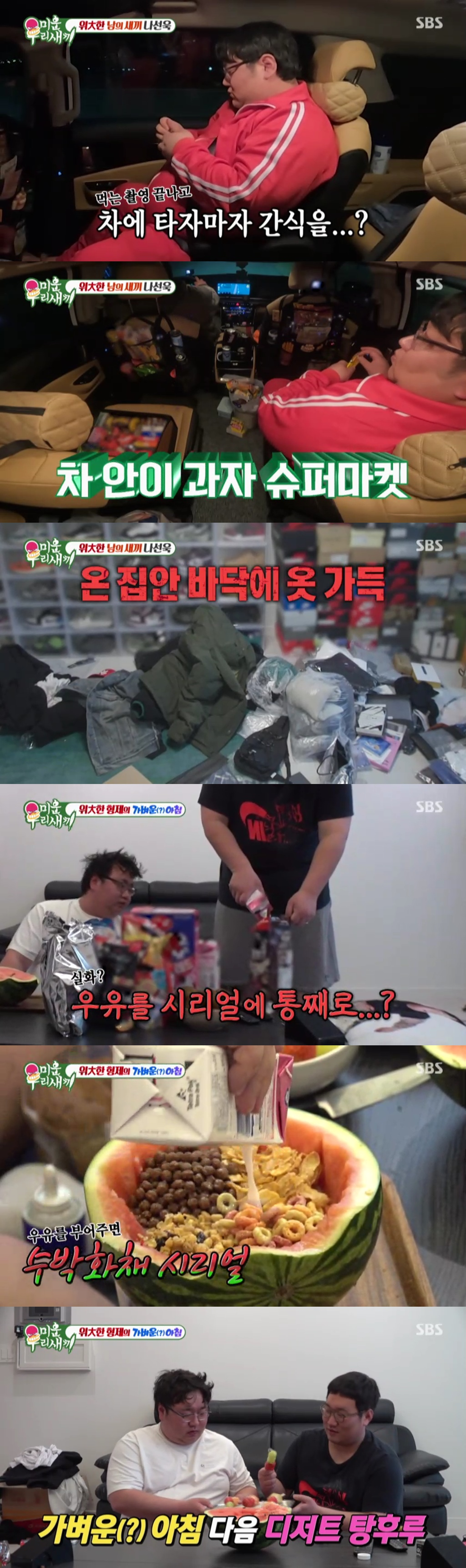 /사진=SBS '미운 우리 새끼'