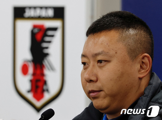 리유일 북한 여자 축구대표팀 감독. /사진=뉴스1