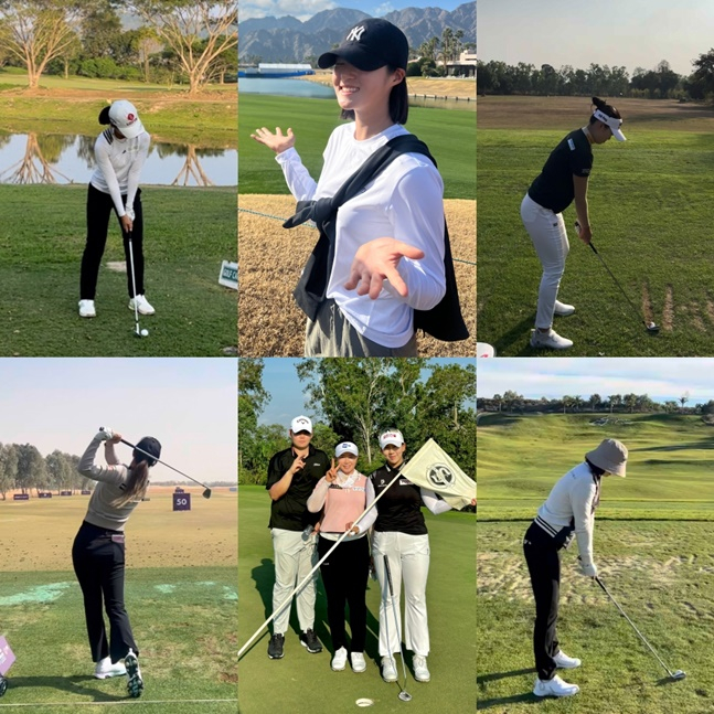 2024 KLPGA 홍보모델들. /사진=KLPGT