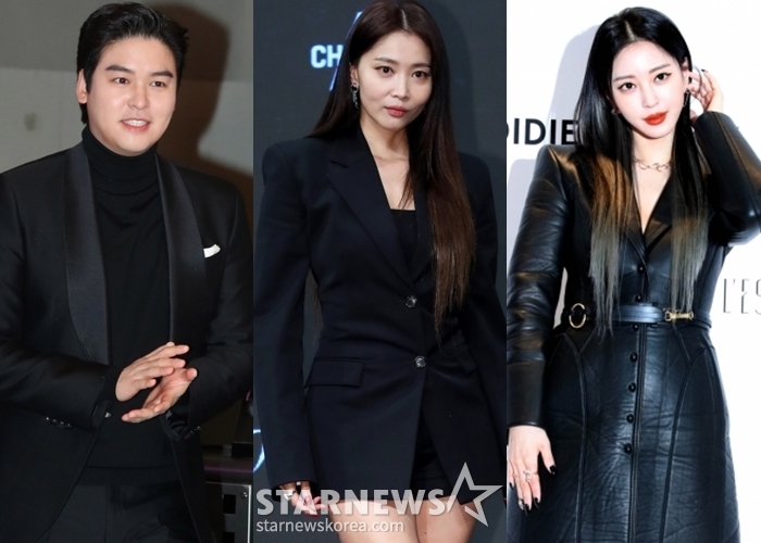 배우 이장우, 오윤아, 한예슬 /사진=스타뉴스