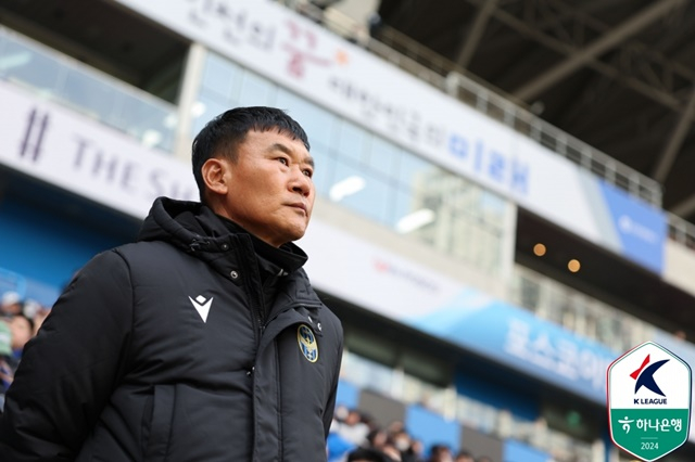 조성환 인천유나이티드 감독. /사진=한국프로축구연맹 제공