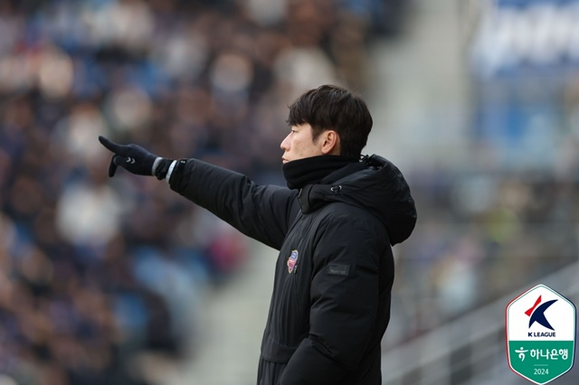 김은중 수원FC 감독. /사진=한국프로축구연맹 제공
