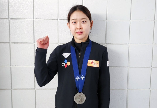 김민선. /사진=대한빙상경기연맹