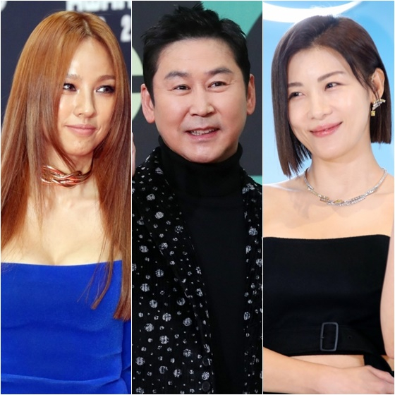 이효리(왼쪽부터) 신동엽 하지원 /사진=스타뉴스, 뉴스1
