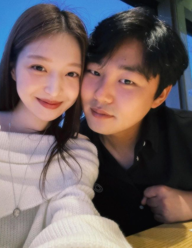 김지연, 정철원 /사진=인스타그램