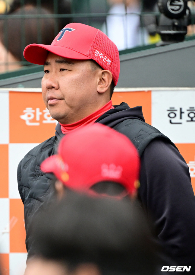 이범호 KIA 감독.